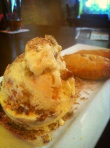 Bourbon Praline Ice Cream and Pumpkin Hand Pies and Revolution Brewing in Logan Square