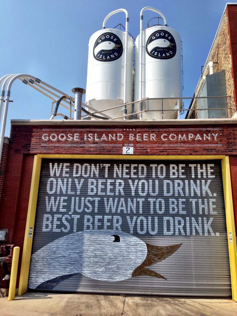 Pitchfork 2014 started with a pre party at Goose Island's production facility. 