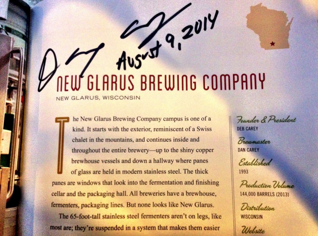 a 2014 highlight for me was getting brewmasters to sign my copy of Locally Brewed
