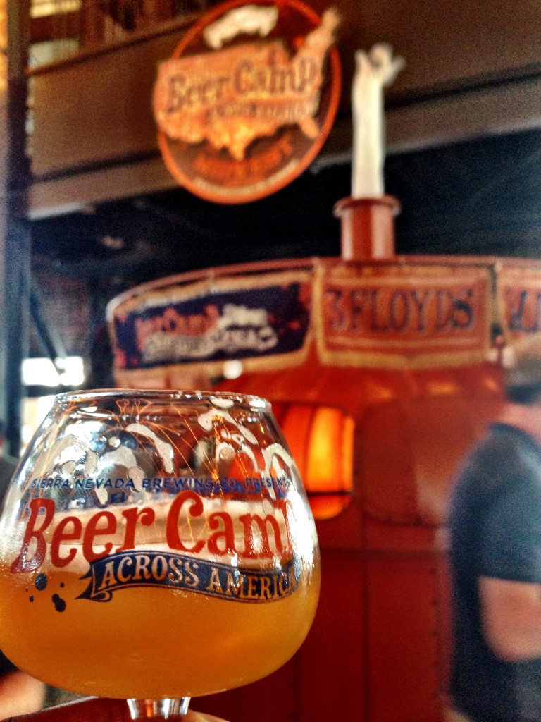 Sierra Nevada Beer Camp Across America. July 19th -August 3rd, 2014.  A traveling 7 city festival. Chico, CA, San Diego, CA, Denver, CO, Chicago,IL, Portland, ME, Philadelphia, PA and Mills River, NC