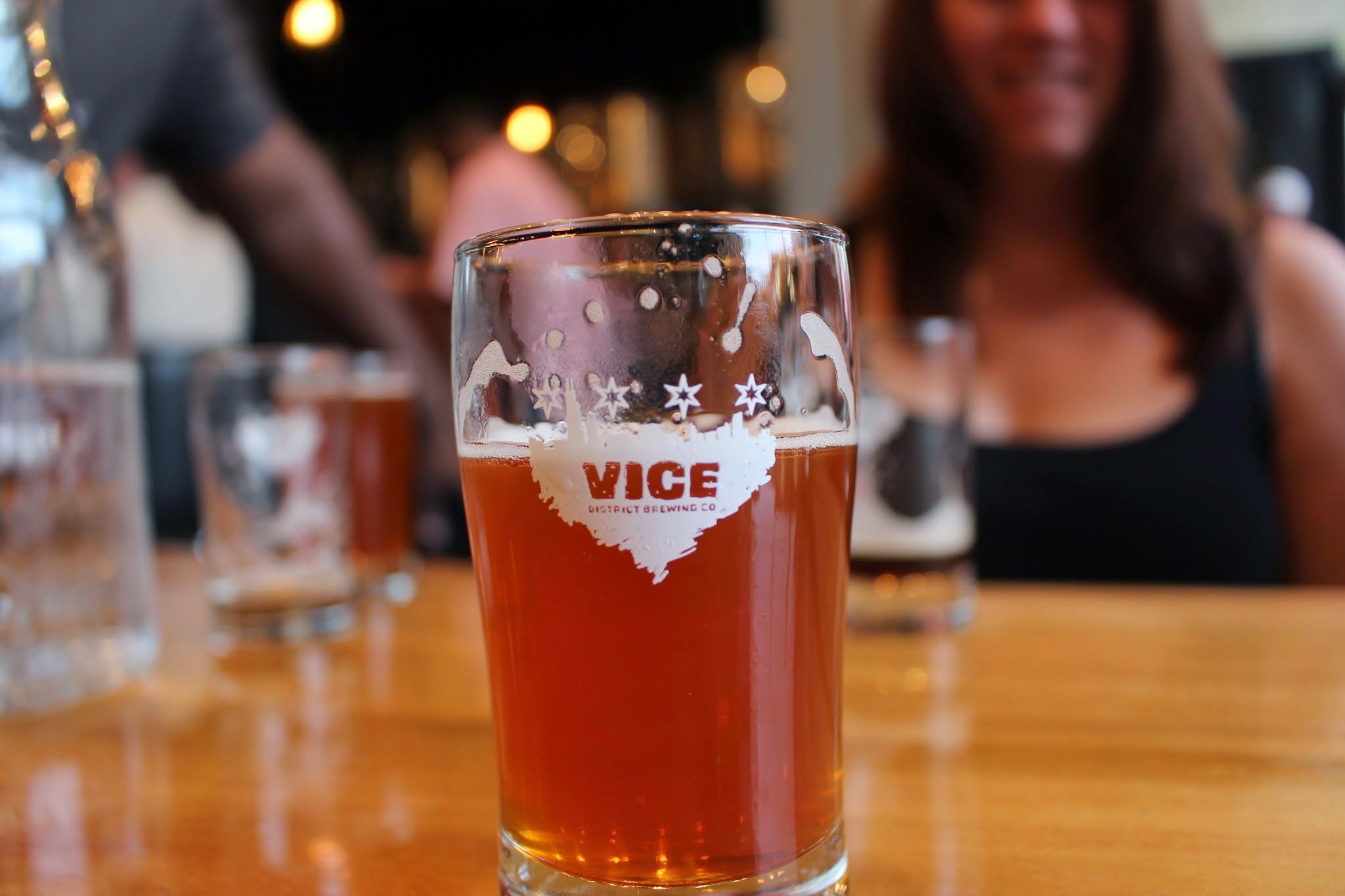 Everleigh ESB at Vice District Brewing Opening Day