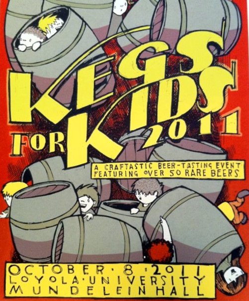 Kegs For Kids 2 at Loyola University in 2011