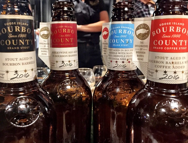 The 2016 Goose Island Bourbon County Stout Lineup